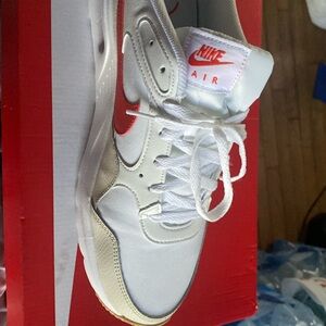 Mens size 12 AirMax SC ‘white Picante Red’